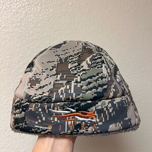 Sitka Insulated Camo Beanie